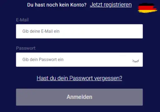 Anmeldung