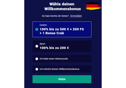 Registrieren